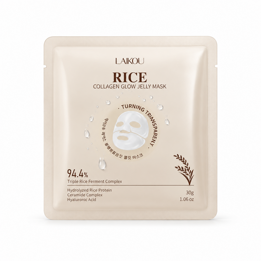 Laikou Rice Collagen Glow Jelly Mask